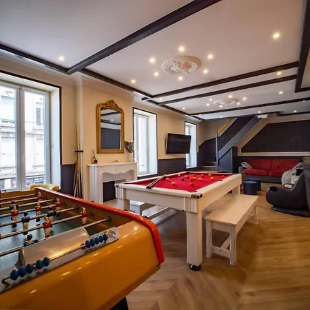 Apartment Mega Jeanne D'arc Billard Baby Foot Insolites Nancy