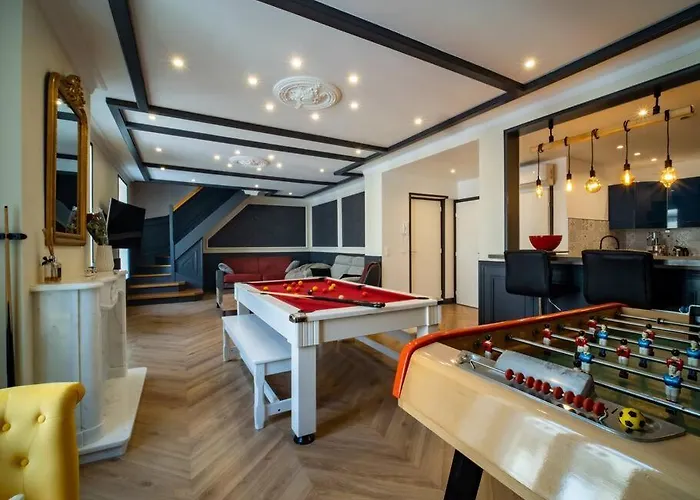 Apartament Mega Jeanne D'arc Billard Baby Foot En Option Escape Game Insolites Nancy